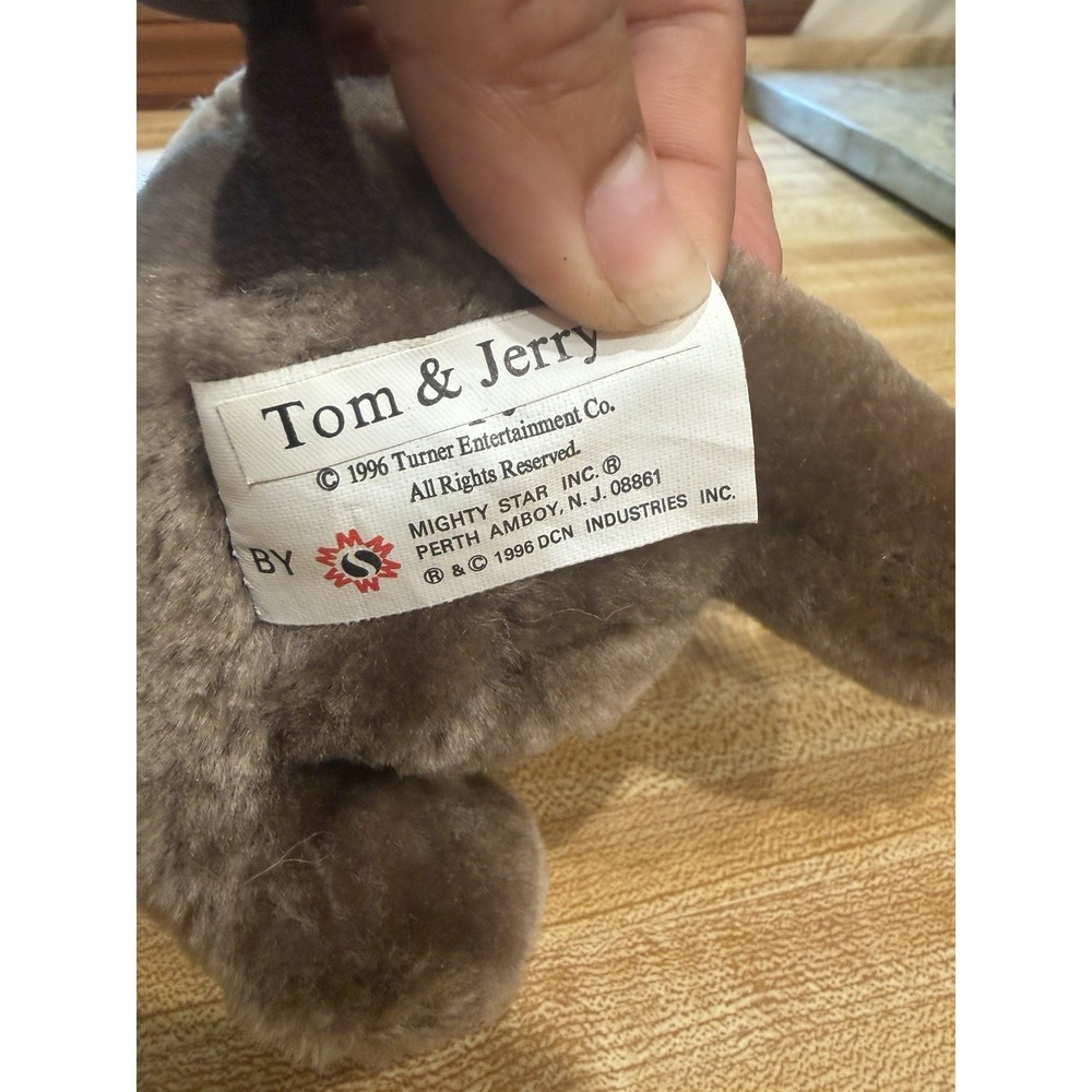 Vintage 1996 Tom & Jerry Plush Set Mighty Star Cartoon Network Turner 90s - Picture 11 of 12